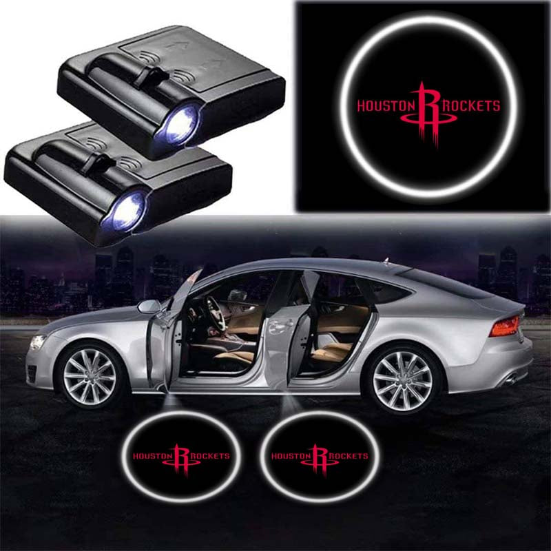 Pack Of 2 Houston Rockets Car Door Lights