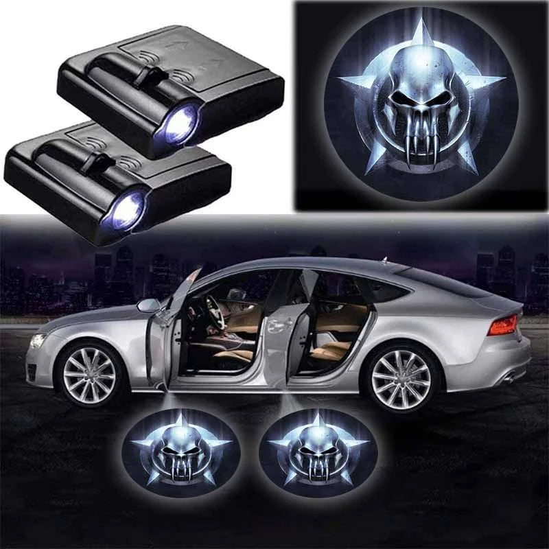 Set Of 2 Darkwatch Car Door Lights