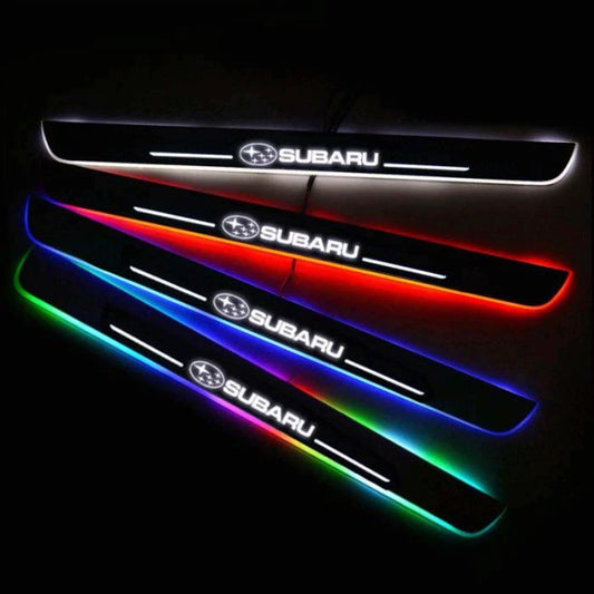 LED Wireless Illuminated Subaru Door Sills