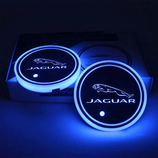 Jaguar Car Cup Holder Lights