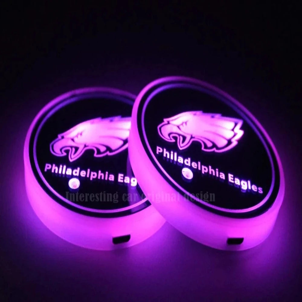Philadelphia Eagle Car Cup Holder Lights