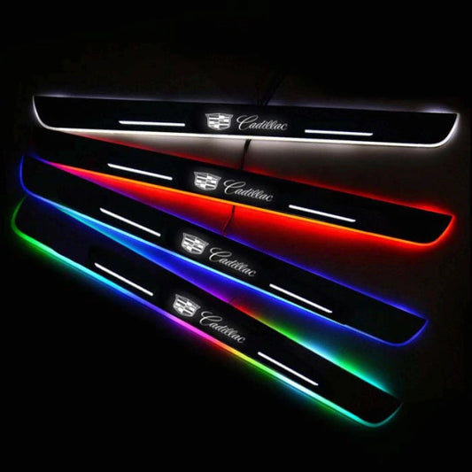 LED Wireless Illuminated Cadillac Door Sills