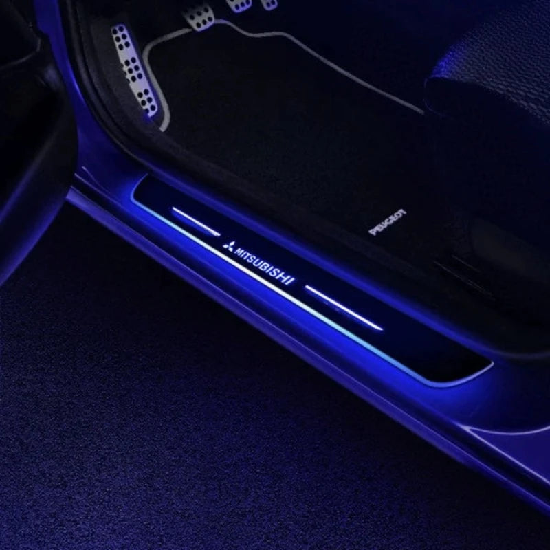 LED Wireless Illuminated Mitsubishi Door Sills