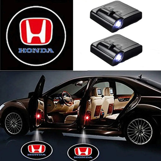 Set Of 2 Honda Door Light Logo