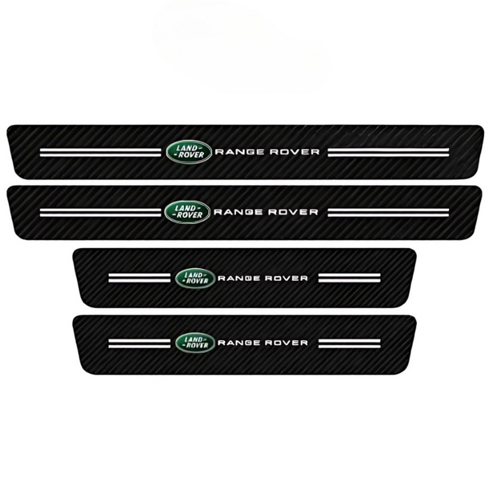 4 Pack Door Sill Protector With Carbon Film Anti Scratch