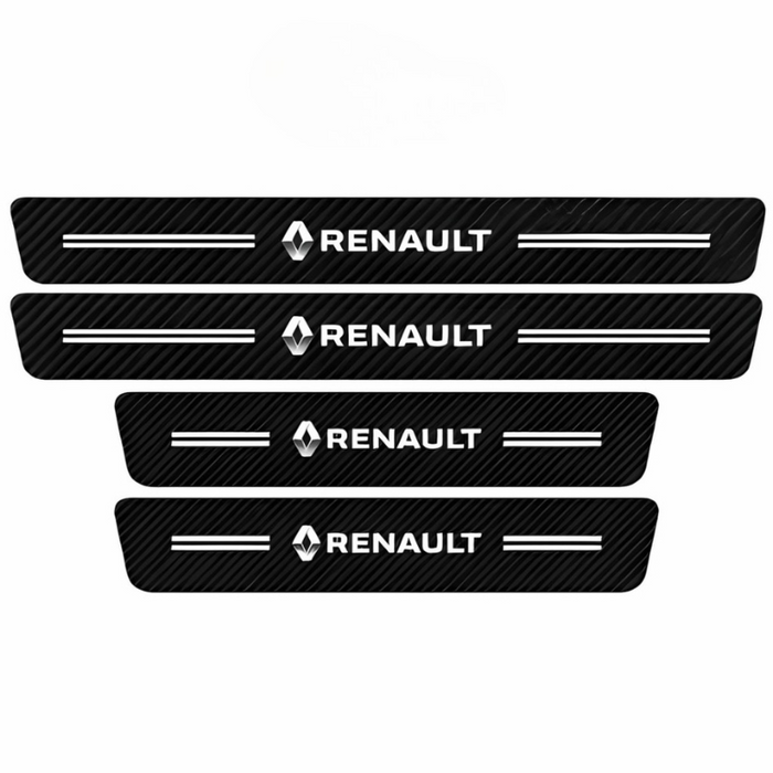 4 Pack Door Sill Protector With Carbon Film Anti Scratch