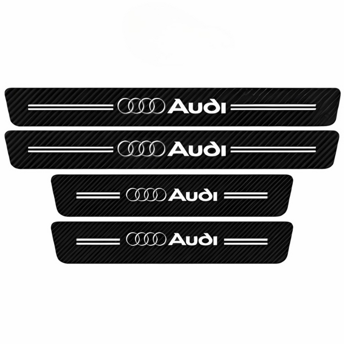 4 Pack Door Sill Protector With Carbon Film Anti Scratch