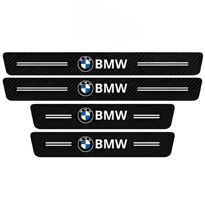 4 Pack Door Sill Protector With Carbon Film Anti Scratch