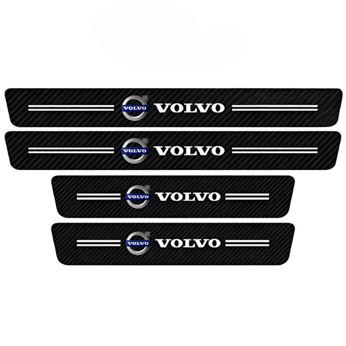 4 Pack Door Sill Protector With Carbon Film Anti Scratch