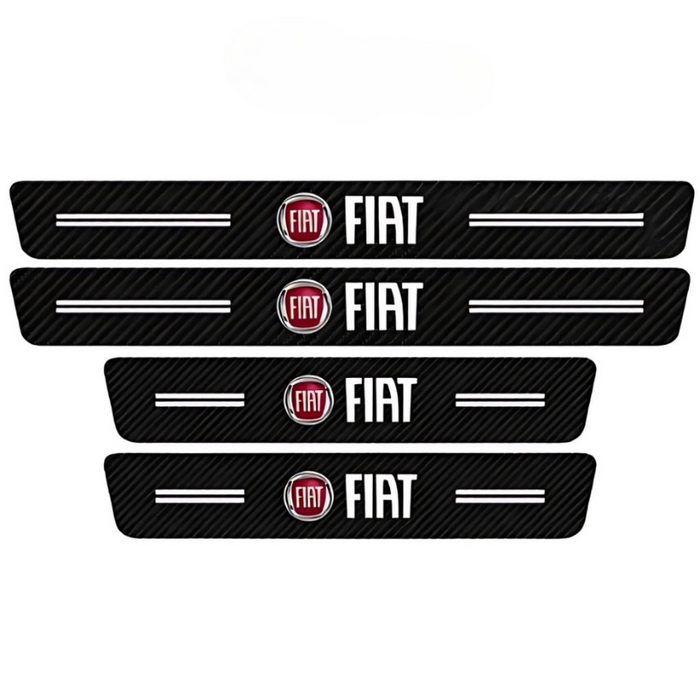 4 Pack Door Sill Protector With Carbon Film Anti Scratch