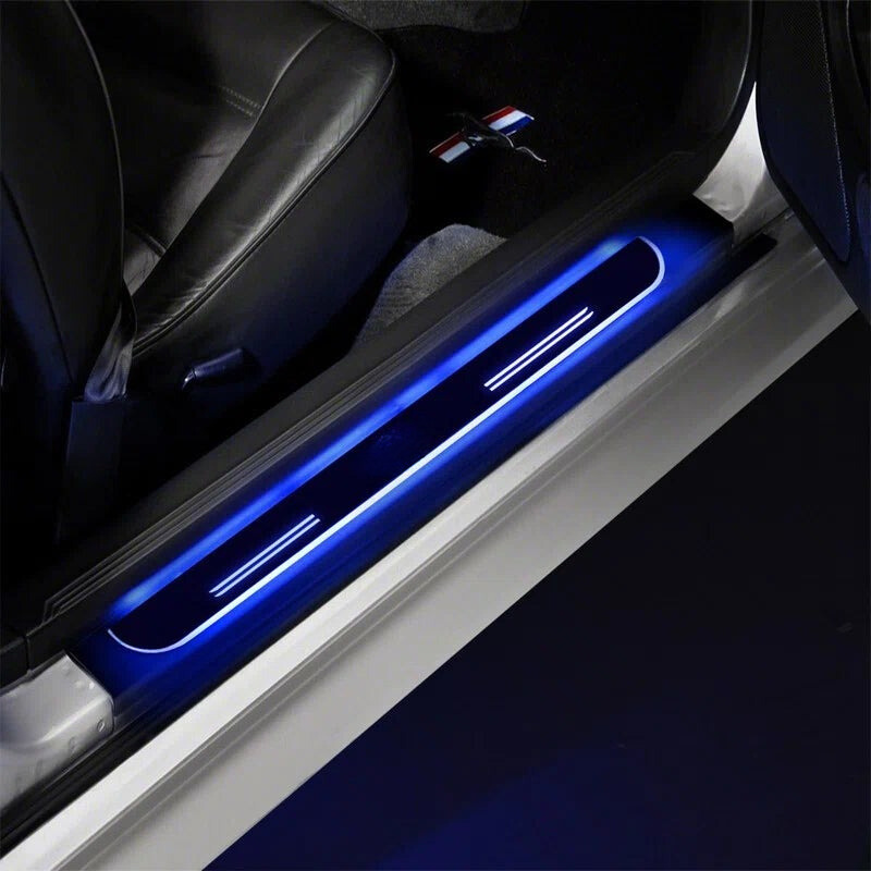 Custom Deluxe Illuminated Led Car Door Sill Lights