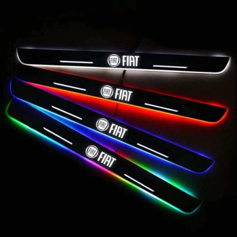 Custom Deluxe Illuminated Led Car Door Sill Lights