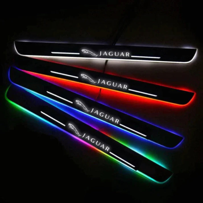 Custom Deluxe Illuminated Led Car Door Sill Lights