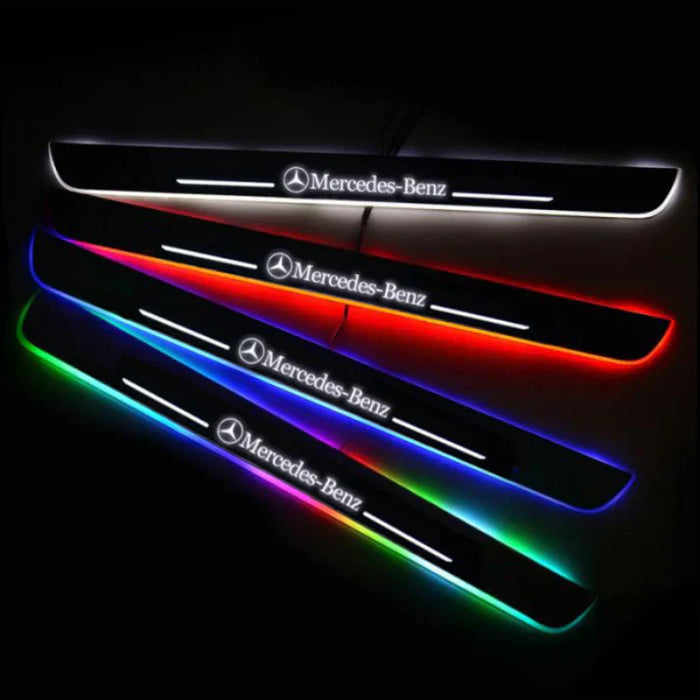 Custom Deluxe Illuminated Led Car Door Sill Lights