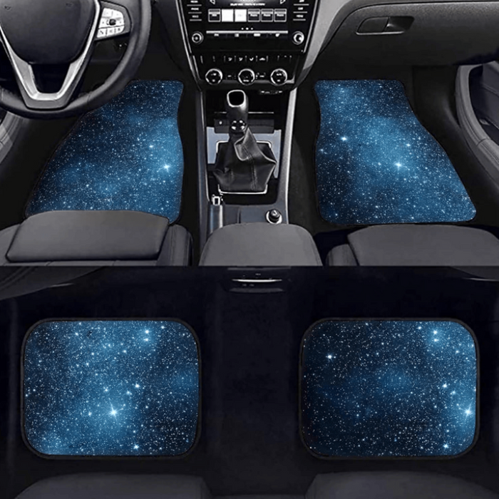 LED Night Sky Car Floor Mats With Anti Slip Underside