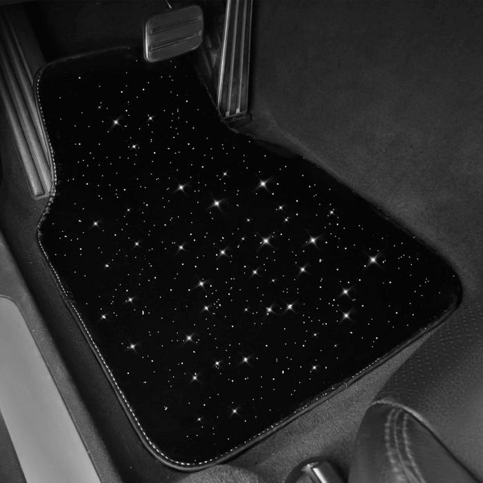 LED Night Sky Car Floor Mats With Anti Slip Underside