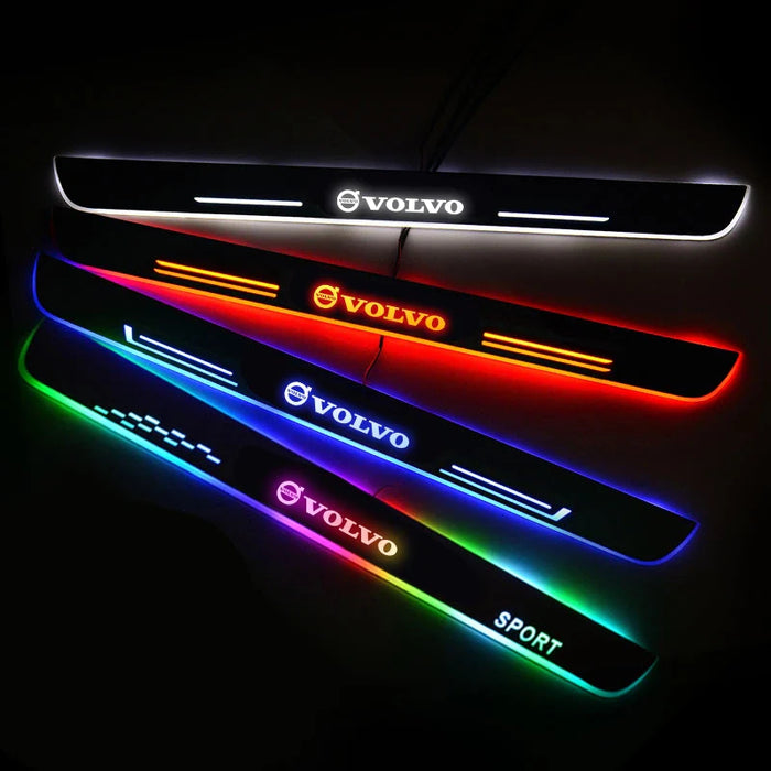 Custom Deluxe Illuminated Led Car Door Sill Lights