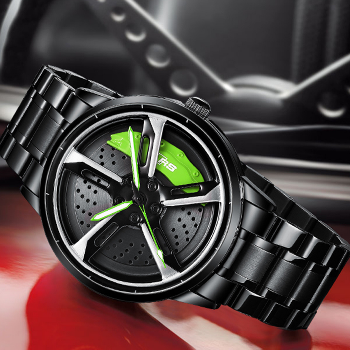 Racing Series Wheel Rim Dial Watches