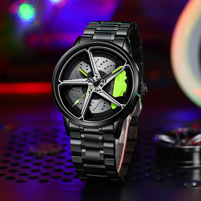 Racing Series Wheel Rim Dial Watches