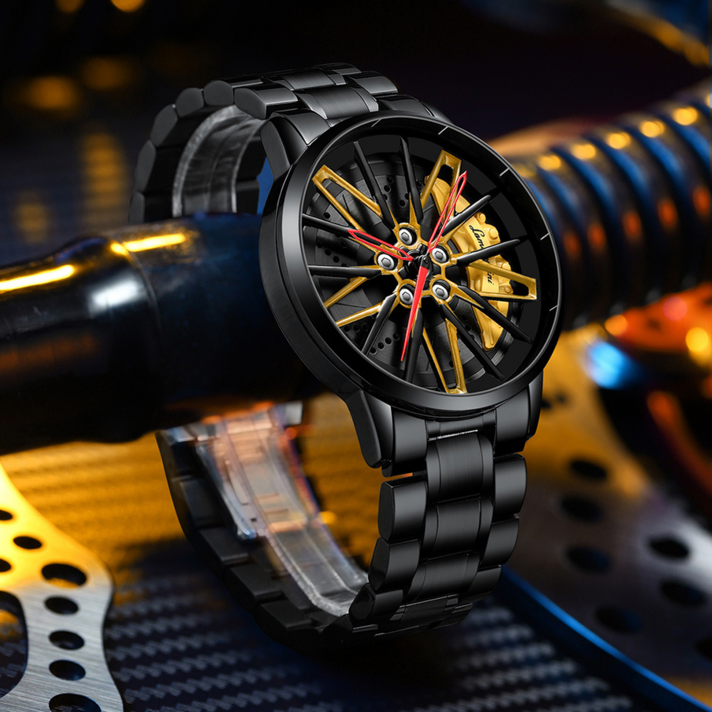 Racing Series Wheel Rim Dial Watches