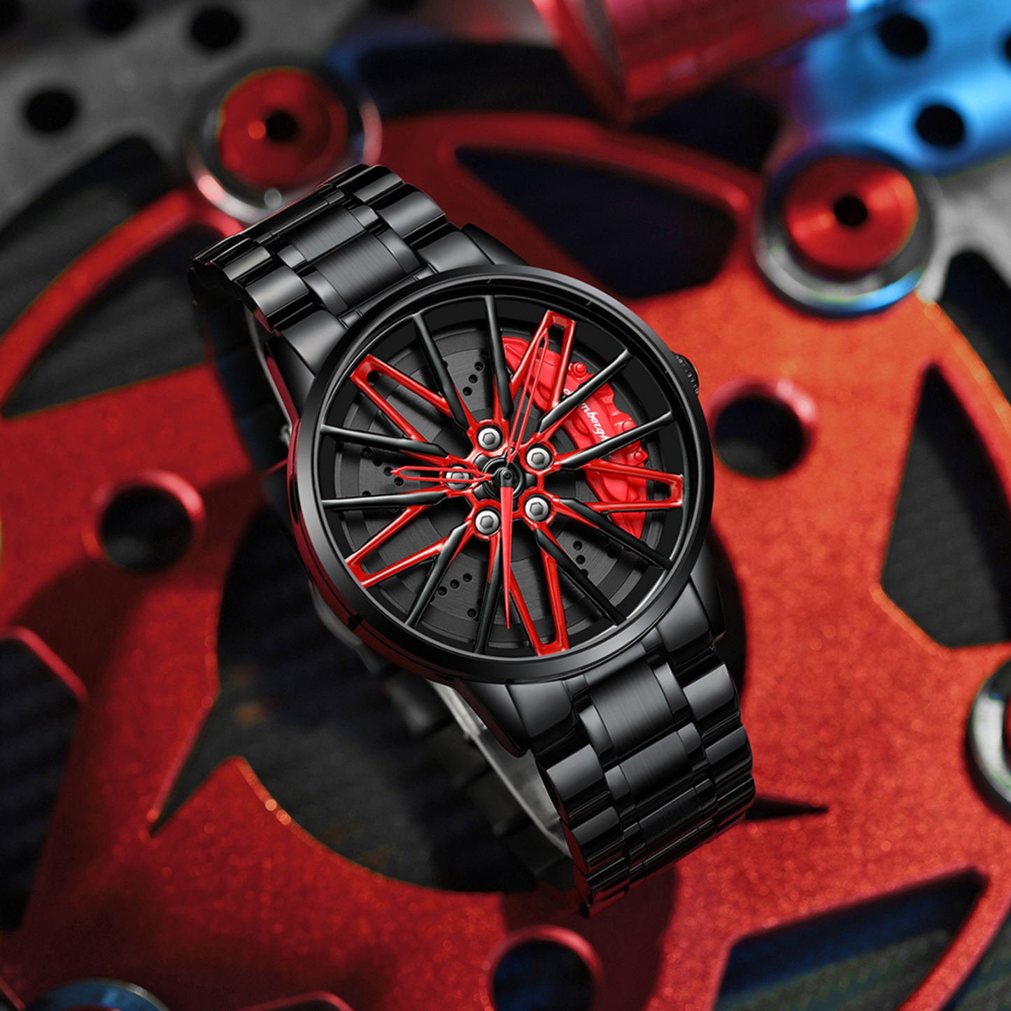 Racing Series Wheel Rim Dial Watches