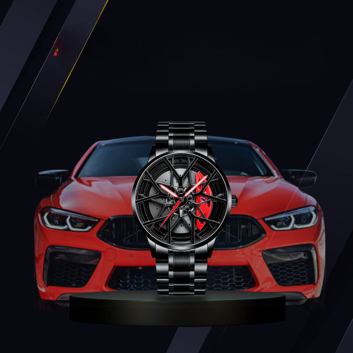 Racing Series Wheel Rim Dial Watches