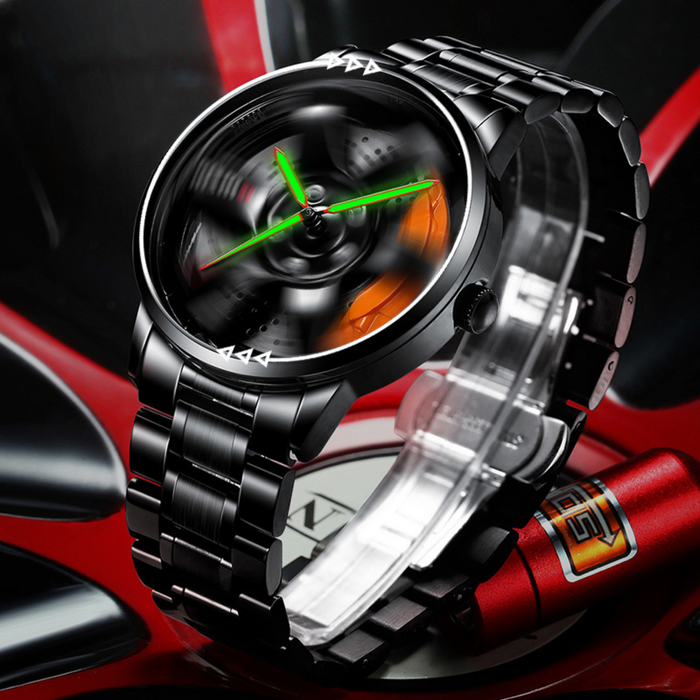 Racing Series Wheel Rim Dial Watches