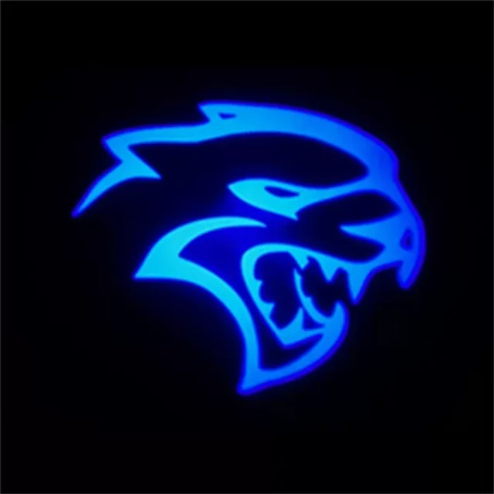 Blue Hellcat Car Door Light