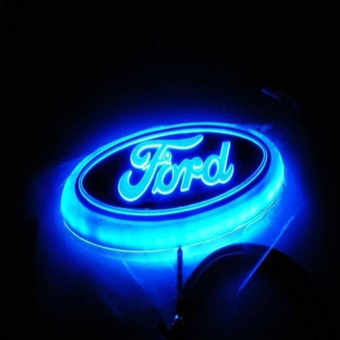 Light Up Ford Emblem LED Logo Light