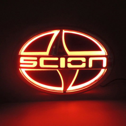 LED Scion Car Tail Logo Light
