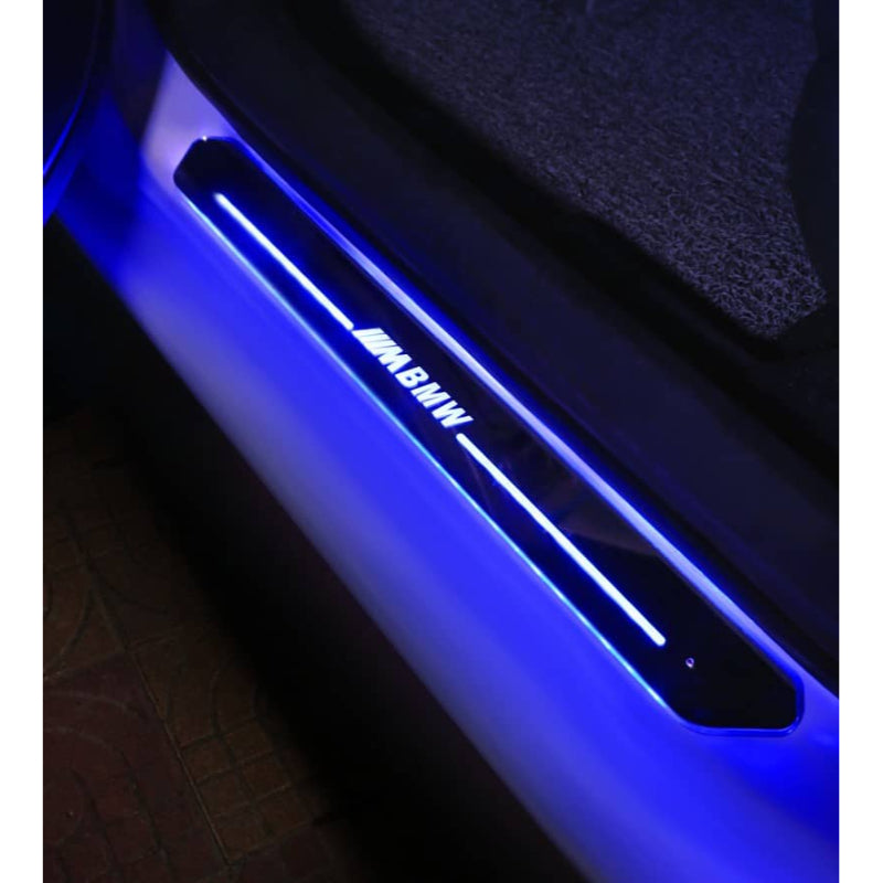 LED Illuminated BMW Door Sills