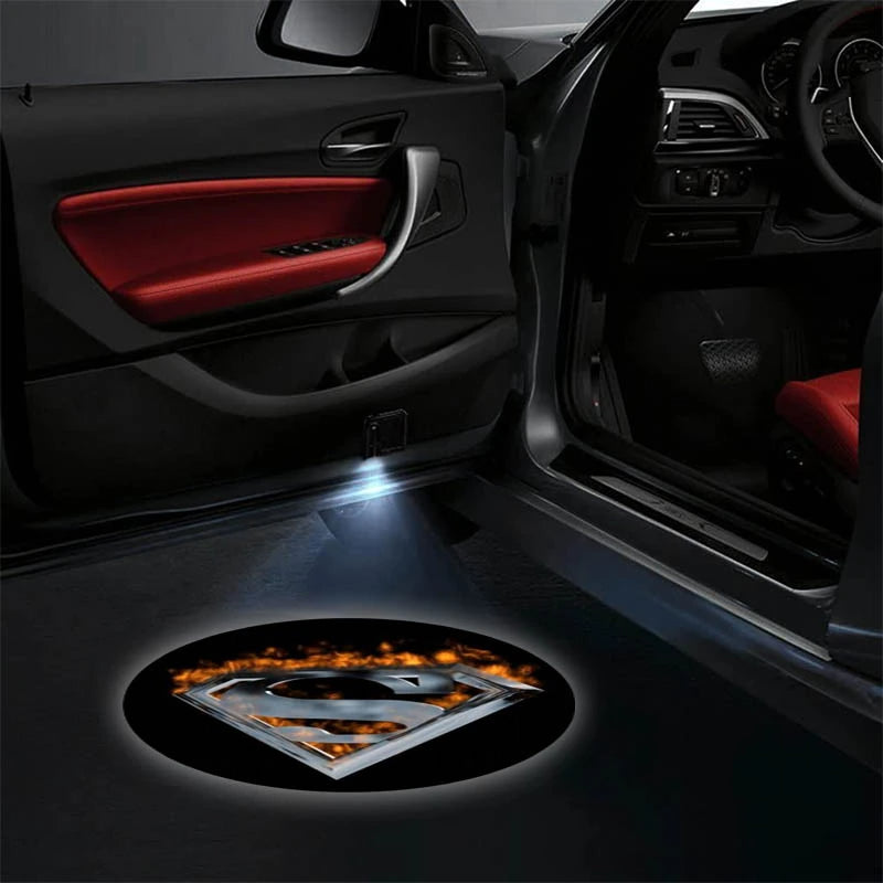 Set Of 2 Superman Car LED Lights