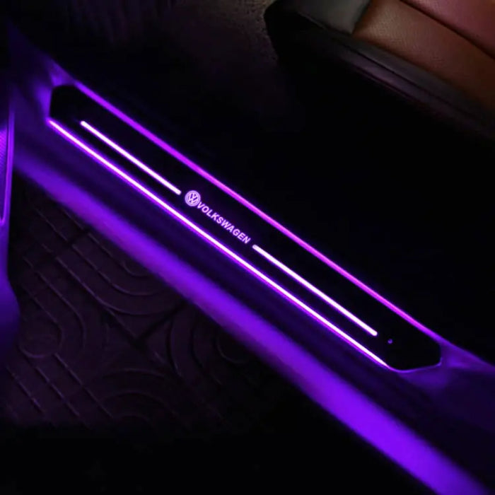 LED Illuminated Volkswagen Door Sills