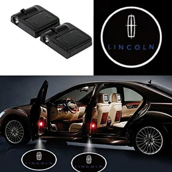 LED Lincoln Car Logo Door Projector Lights