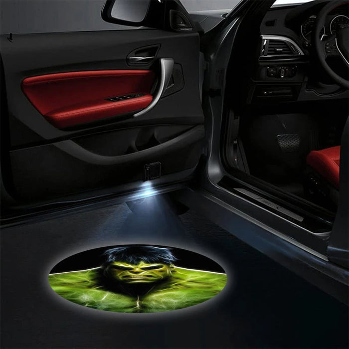 Set Of 2 Hulk Car Door Lights