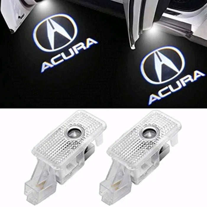 Set Of 2 Acura Car Door Light