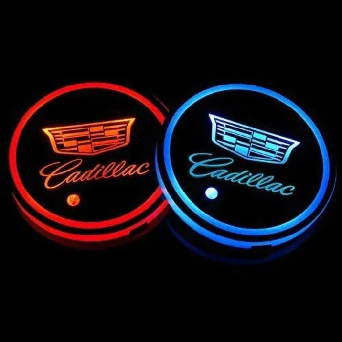 Cadillac LED Car Cup Holder Lights