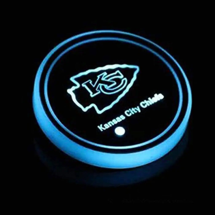 Kansas City Chiefs Car Cup Holder Lights