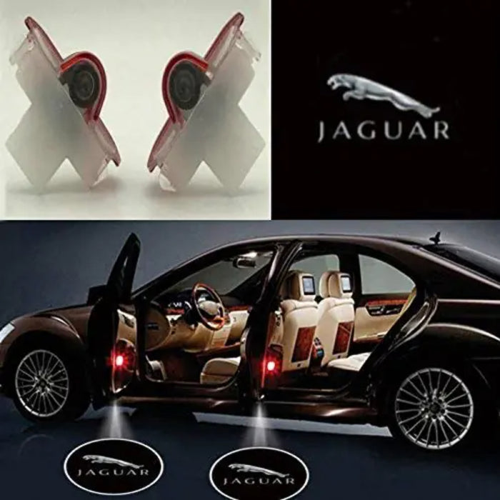 Set Of 2 Jaguar Car Door Light