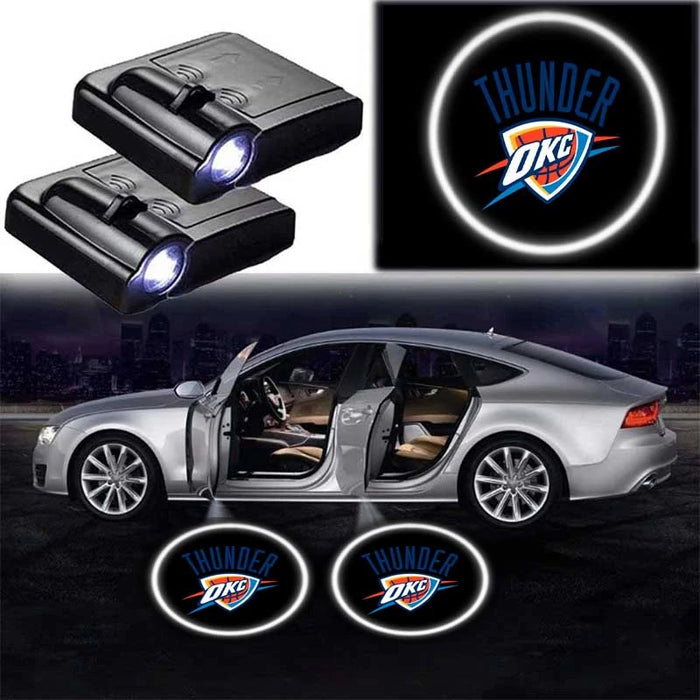 Pack Of 2 Thunder OKC Car Door Lights