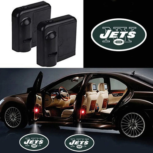 New York Jets Car Door Lights