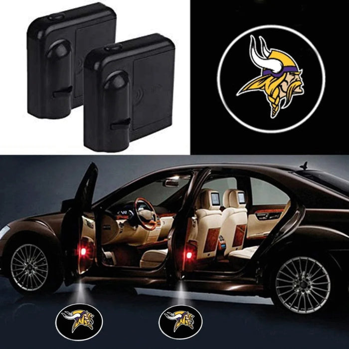 Minnesota Vikings Car Door Lights