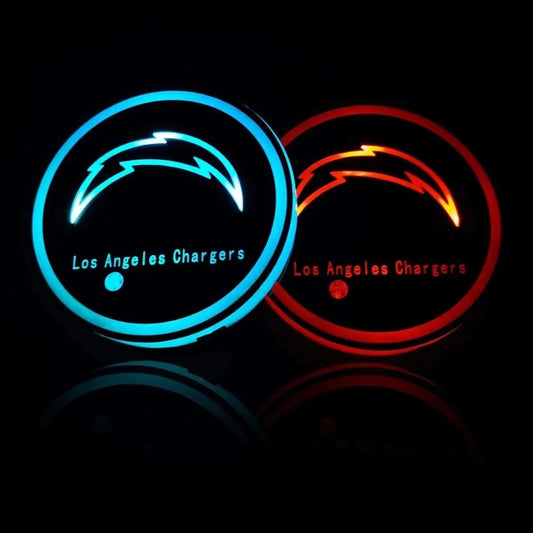 Los Angeles Chargers Car Cup Holders Light