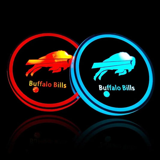 Buffalo Bills Car Cup Holder Lights