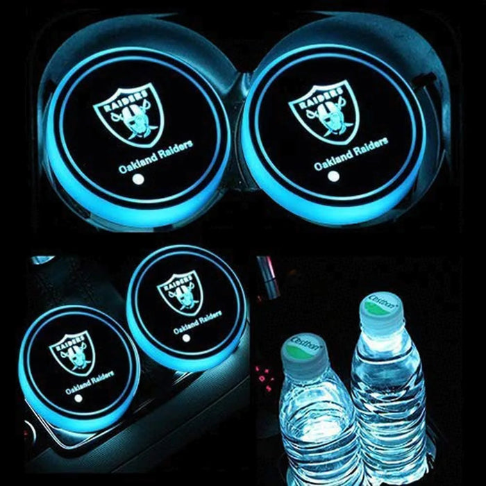 Oakland Raiders Car Cup Holders