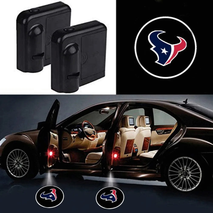 Houston Texans Car Door Lights