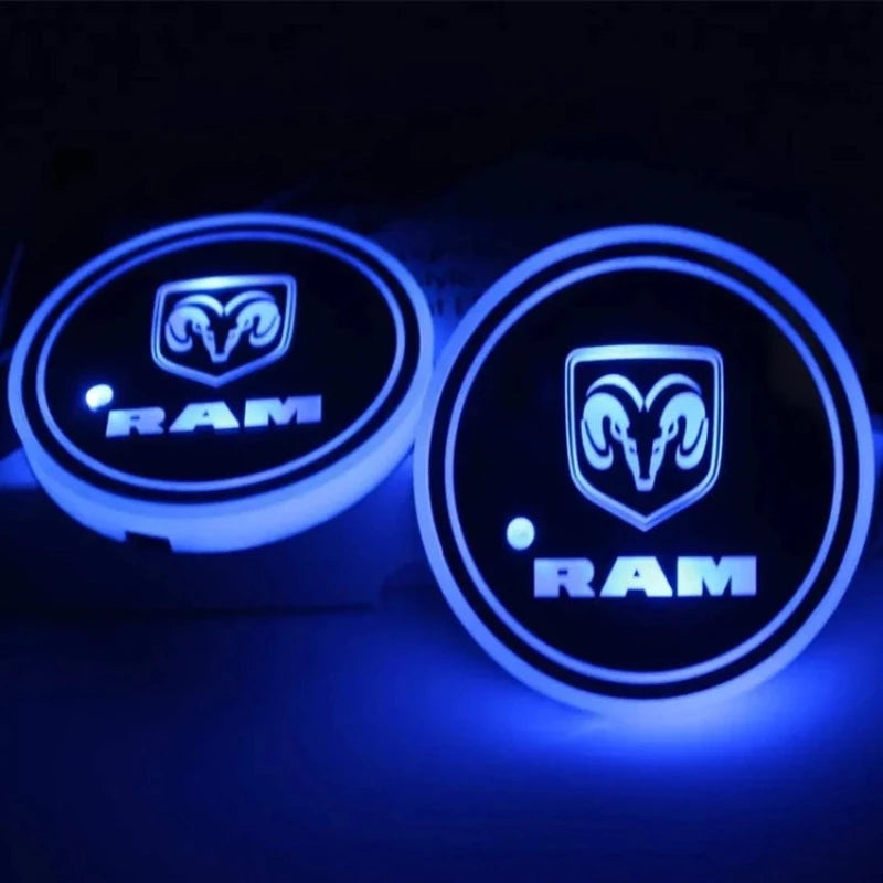 LED Dodge Ram Cup Holder Lights