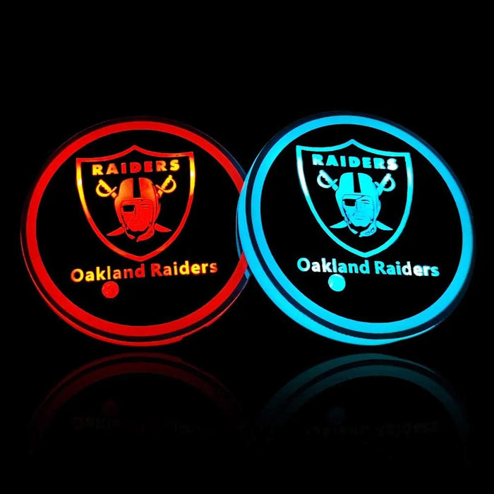 Oakland Raiders Car Cup Holders