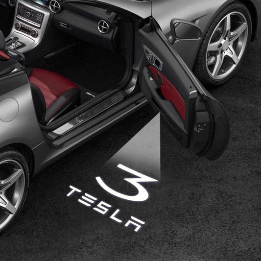Set Of 2 Tesla Model 3 Car Door Lights