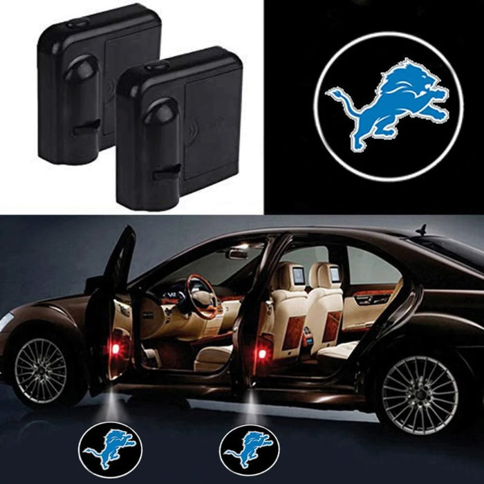 Detroit Lions Car Door Lights